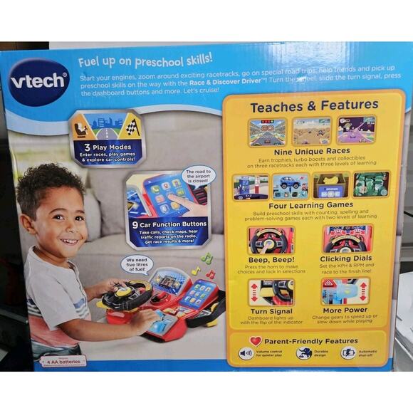 VTech Race & Discover Driver - Picture 4 of 4